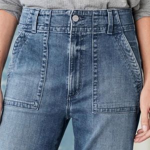 Made in USA. Joe’s Jeans high rise vintage straight utility jeans. New with tags